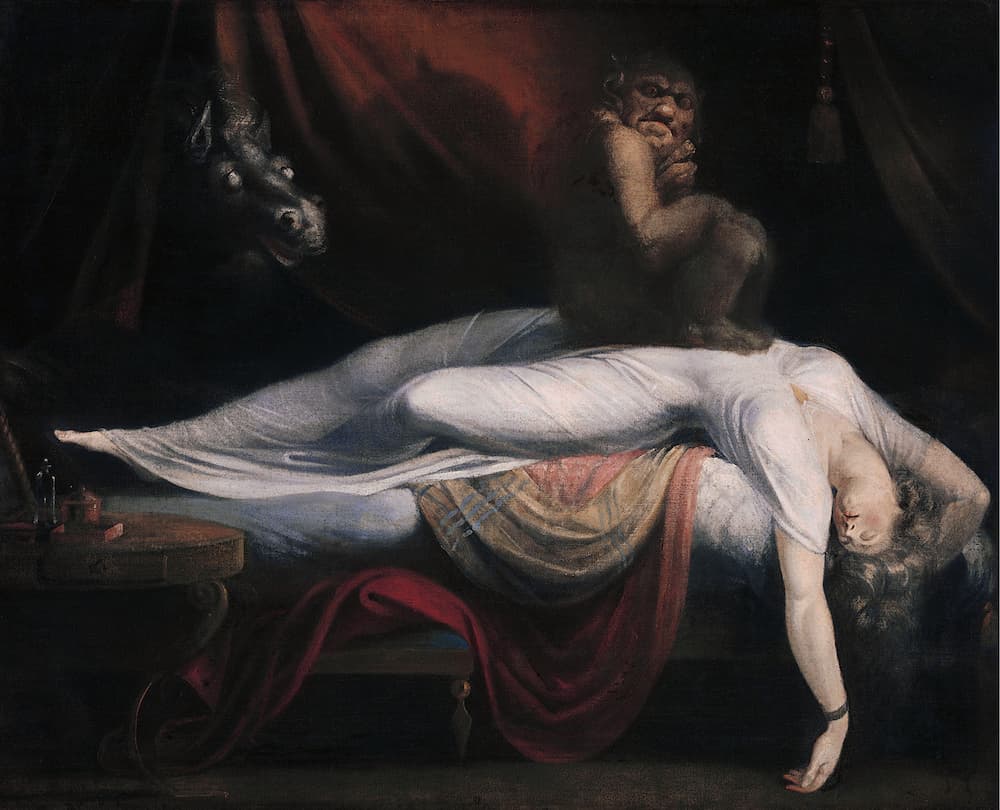 &ldquo;The Nightmare&rdquo; by John Henry Fuseli, 1781. Inspired by Holiday&rsquo;s heavy dinners.