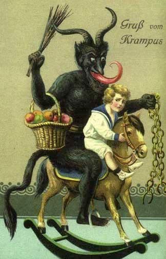 &ldquo;Greetings from Krampus&rdquo;&hellip; isn&rsquo;t it lovely? I feel like I designed it myself.