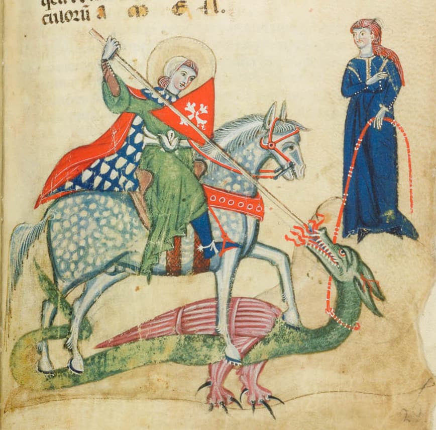 St. George is often depicted while fighting a dragon&hellip; but I hope nobody really thinks he actually fought that animal. I may exaggerate when asking if he actually existed – or I may not.