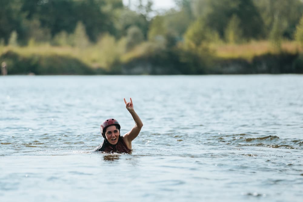 In ancient times, swimmers used to mock spirits that couldn&rsquo;t follow them into the water.